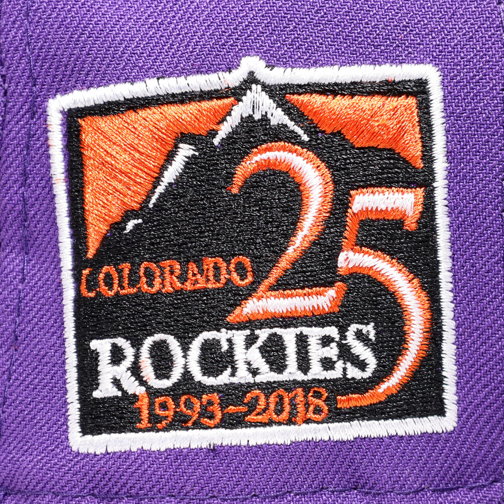 New Era Colorado Rockies 25Th Anniversary 59FIFTY Fitted Hat