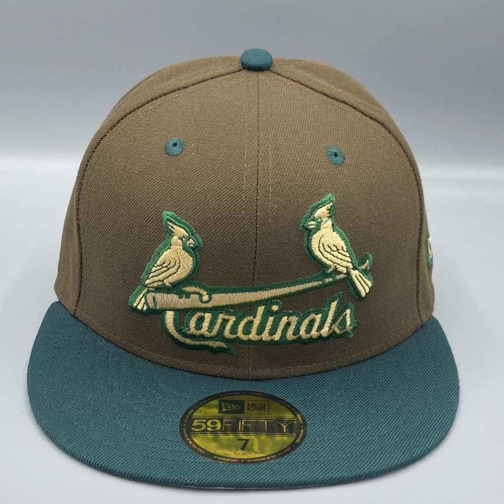 New Era St. Louis Cardinals Peanut Brown 59Fifty Fitted Hat