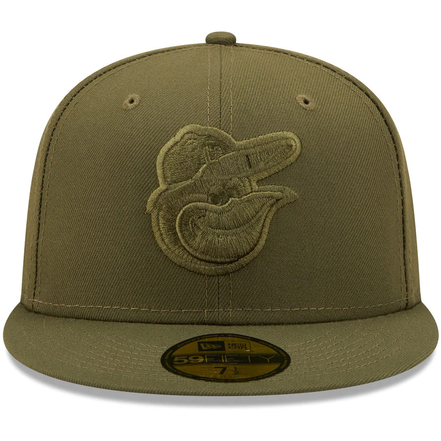 New Era Baltimore Orioles Olive Color Pack 59FIFTY Fitted Hat