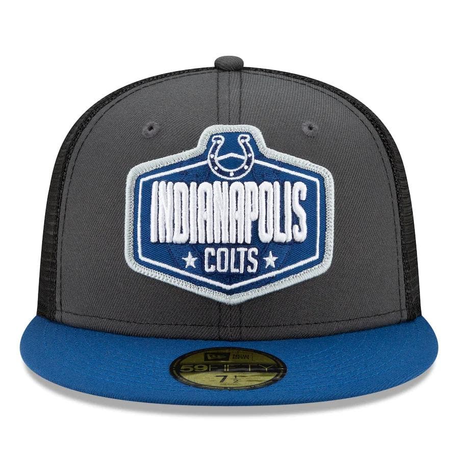 New Era Indianapolis Colts 2021 NFL Draft 59Fifty Fitted Hat