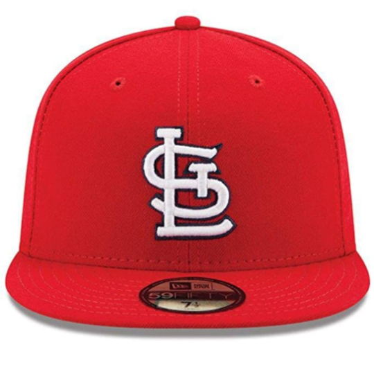 New Era St. Louis Cardinals Alternate Logo Red 59FIFTY Fitted Hat