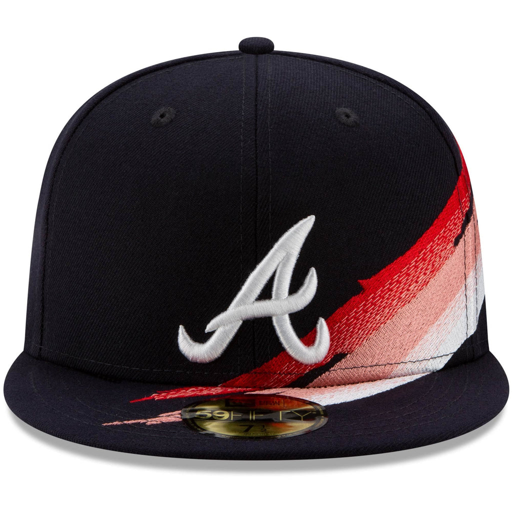 New Era Atlanta Braves Brush 59FIFTY Fitted Hat w/ Air More Uptempo