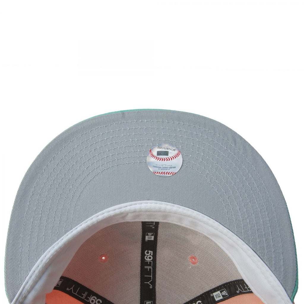 New Era Baltimore Orioles Peach/Mint 50th Anniversary 2023 59FIFTY Fitted Hat