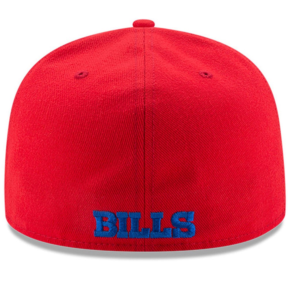 New Era Buffalo Bills Red Omaha 59FIFTY Fitted Hat