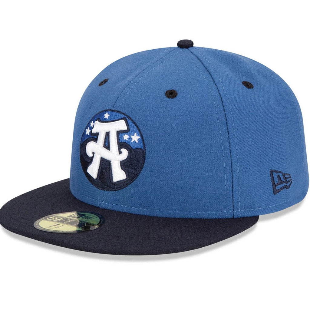 New Era Asheville Tourists AC Blue/Navy Blue 59FIFTY Fitted Hat