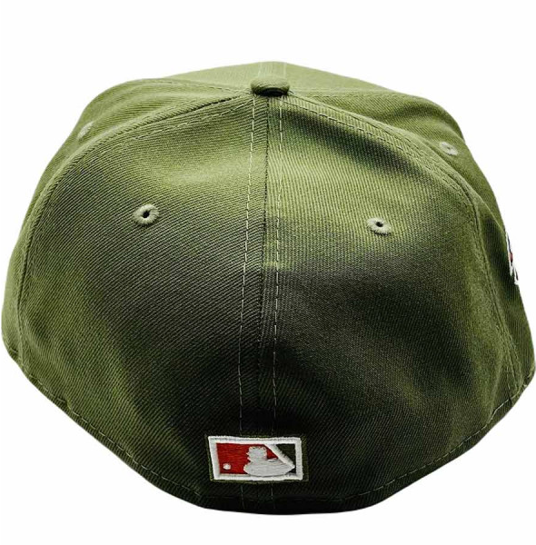 New Era New York Yankees Military Green/Orange 1998 World Series 59FIFTY Fitted Hat