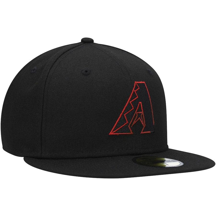 New Era Arizona Diamondbacks Black Color Dupe 59FIFTY Fitted Hat