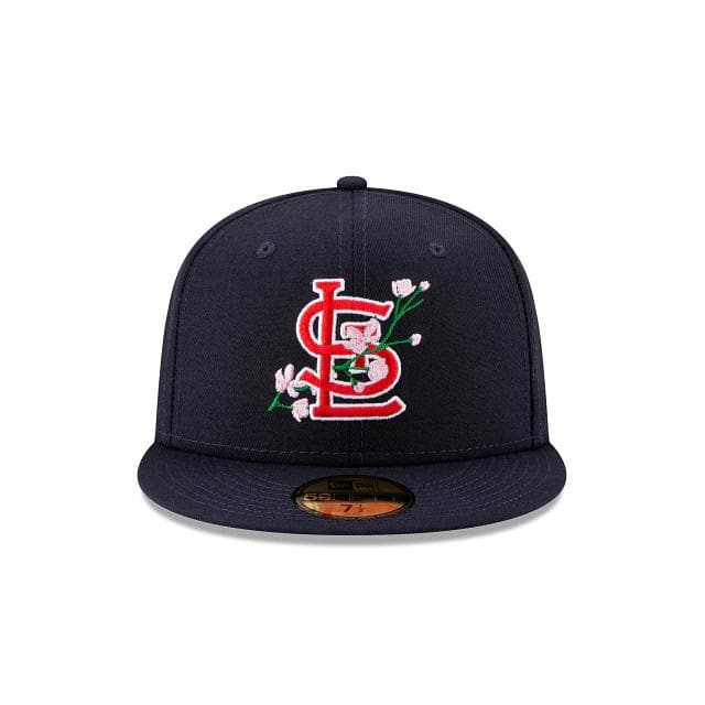 St. Louis Cardinals New Era Sidepatch 59FIFTY Fitted Hat - Black
