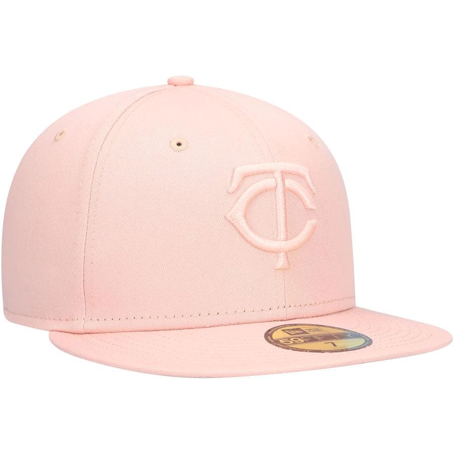 New Era Minnesota Twins Pink Tonal Blush Sky 59FIFTY Fitted Hat