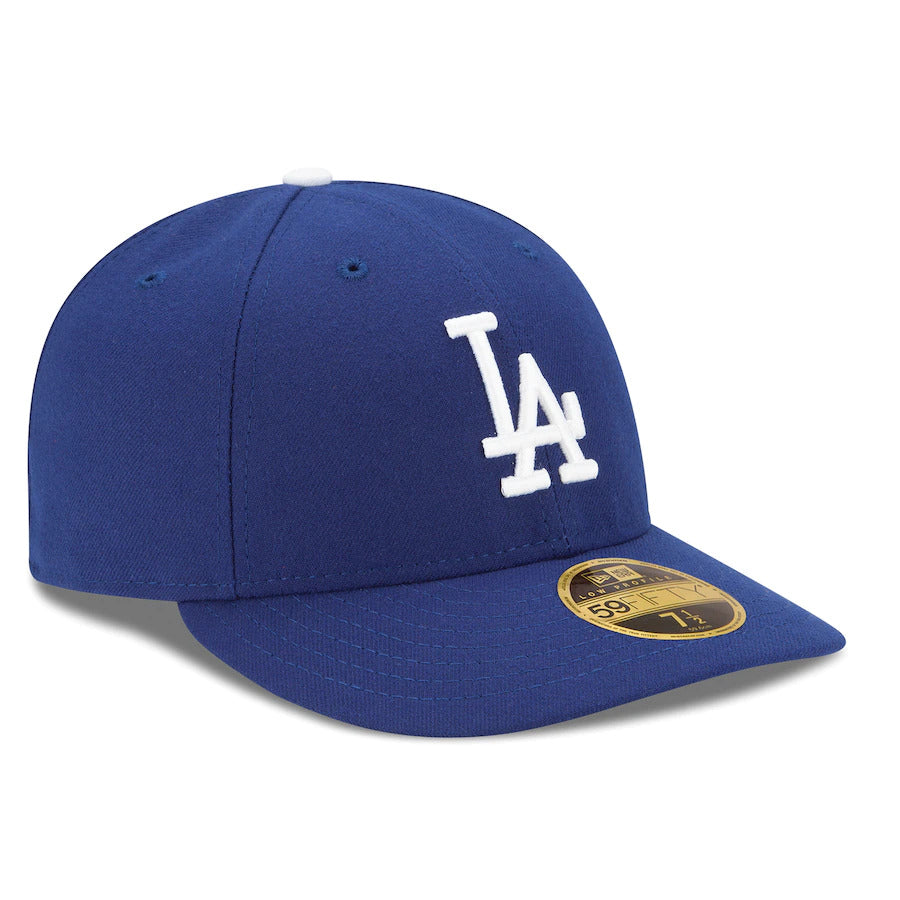 New Era Los Angeles Dodgers Authentic Royal Blue Low Profile 59FIFTY ...