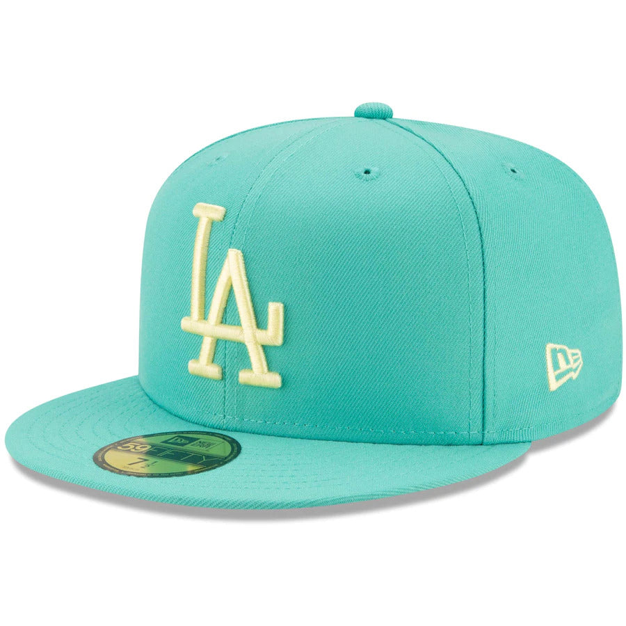 New Era Los Angeles Dodgers Mint Green 59Fifty Fitted Hat