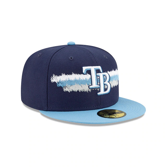 New Era Tampa Bay Rays Scribble 59FIFTY Fitted Hat
