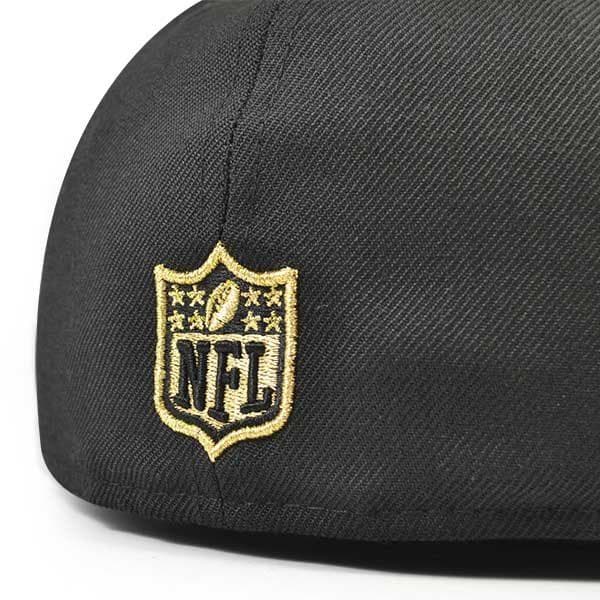 New Era Washington Redskins (Black) Gold Badge 59Fifty Fitted Hat