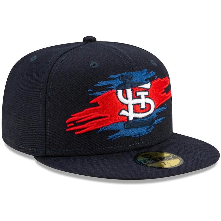 New Era St. Louis Cardinals Logo Tear 2021 59FIFTY Fitted Hat