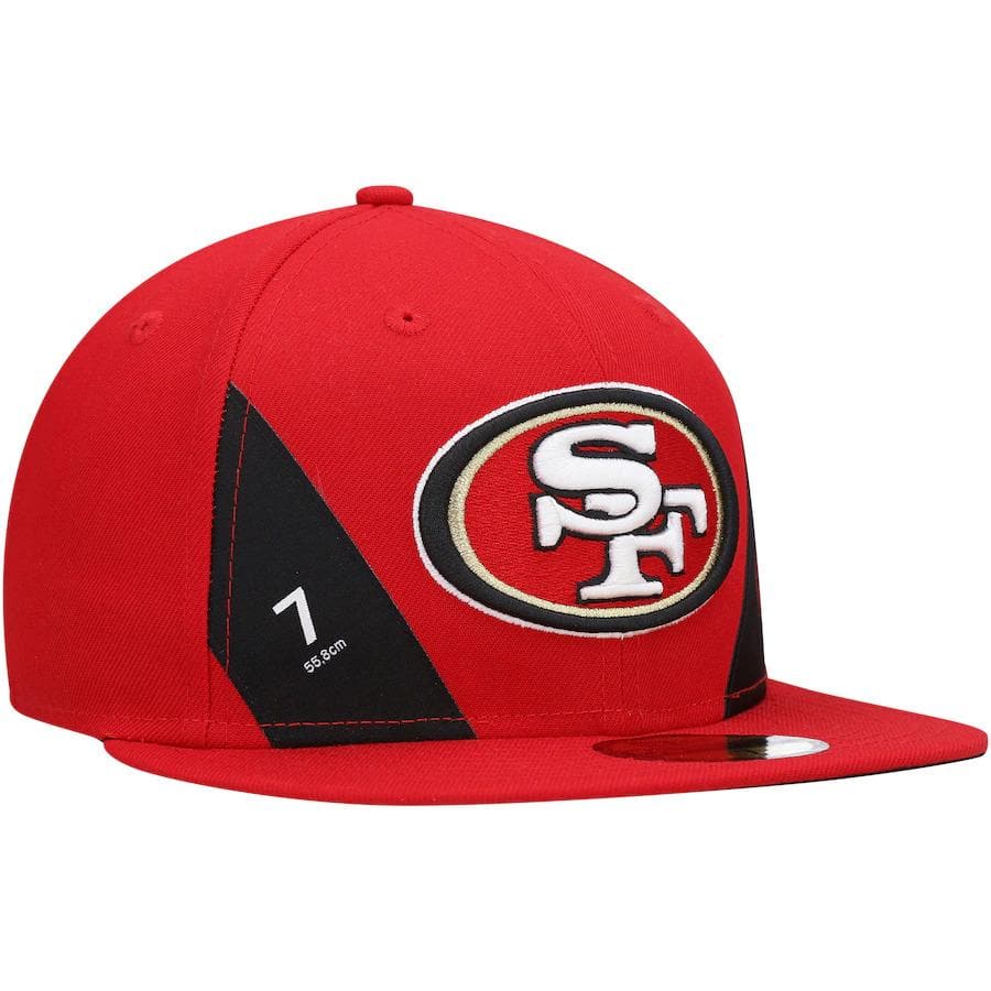 New Era San Francisco 49ers Scarlet Label 59FIFTY Fitted Hat