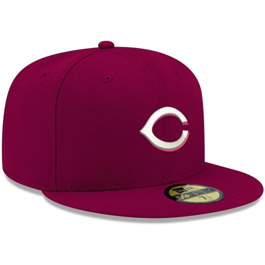 New Era Cincinnati Reds Cardinal Logo 59FIFTY Fitted Hat