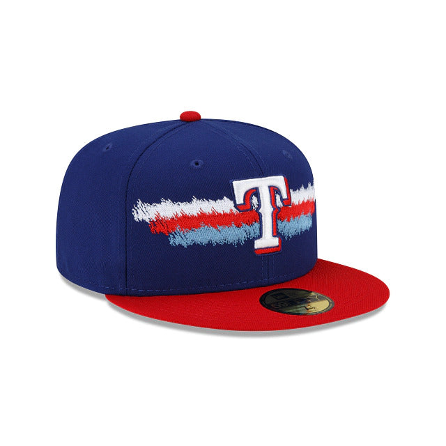 New Era Texas Rangers Scribble 59FIFTY Fitted Hat