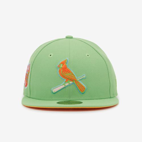 New Era St Louis Cardinals Lime Orange Under Brim "Freeze Pop Pack" 59FIFTY Fitted Hat