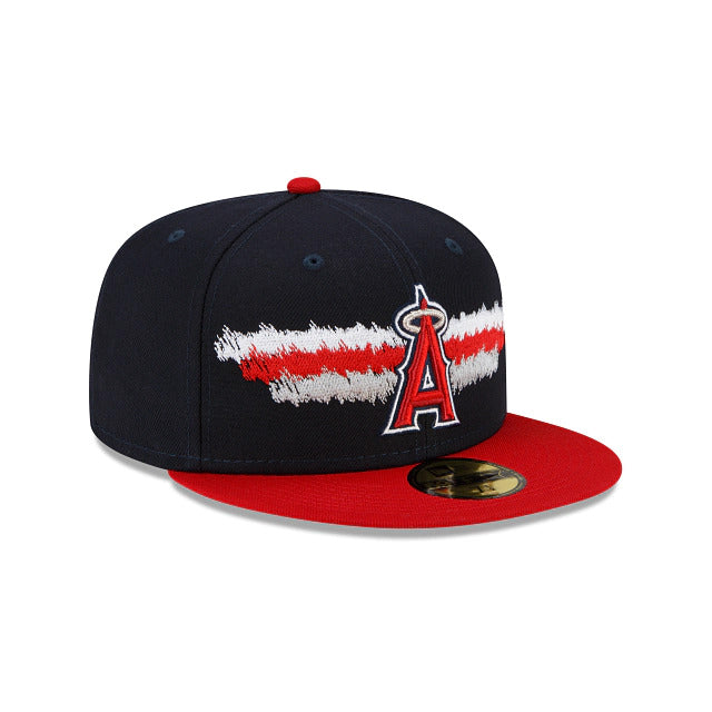 New Era  Los Angeles Angels Scribble 59FIFTY Fitted Hat