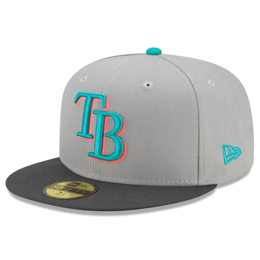 Tampa Bay Rays New Era Custom 59Fifty Olive Camo Sweatband Fitted Hat
