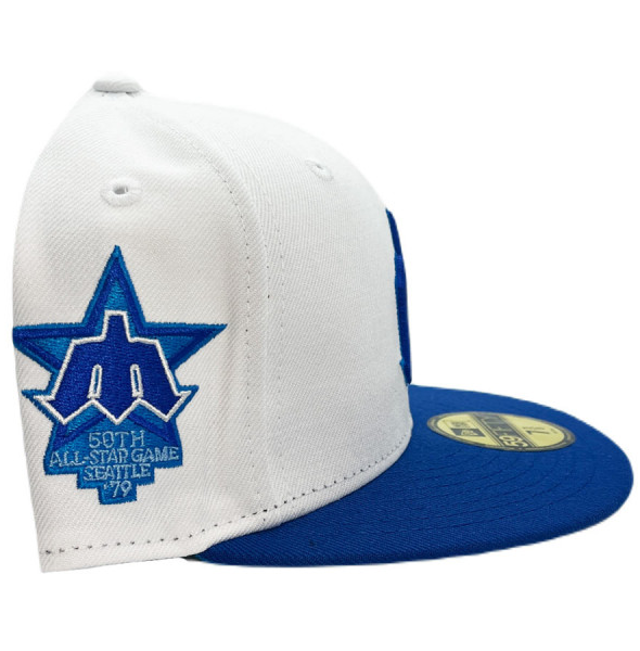 New Era Seattle Mariners White/Seablue 1979 All-Star Game 59FIFTY Fitted Hat