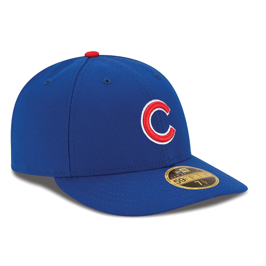 New Era Chicago Cubs Authentic Royal Blue Low Profile 59FIFTY Fitted Hat