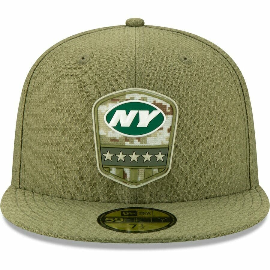 New Era New York Jets Salute To Service 59FIFTY Fitted Hat