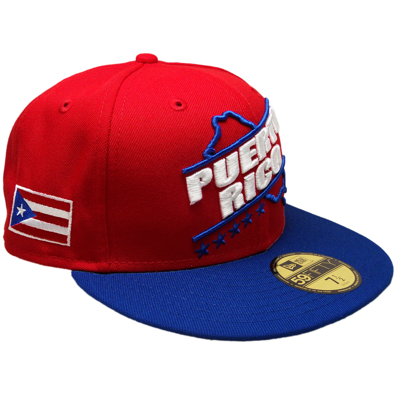 WBC Puerto Rico New Era All Royal Blue And Gray Bottom With Puerto