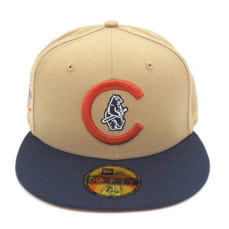 New Era Chicago Cubs Camel 1908 World Series 59FIFTY Fitted Hat