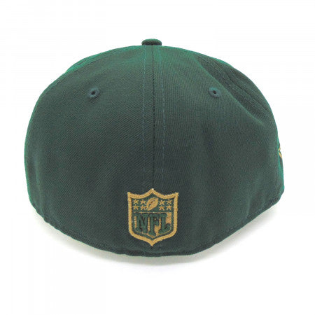 New Era Dallas Cowboys Dark Green/Old Gold 50th Anniversary 59FIFTY Fitted Hat