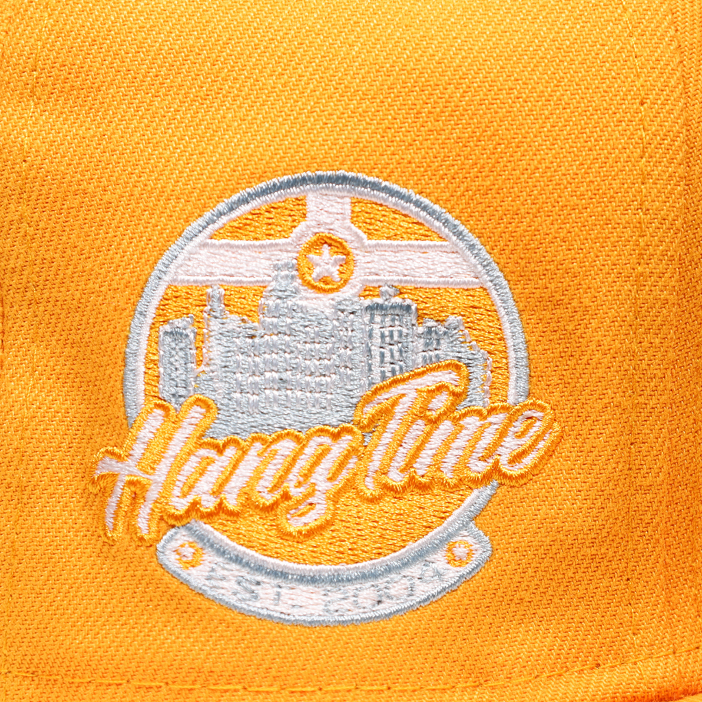 New Era Welcome to Indianapolis  Indy Hangtime City Tango Orange/Gray 59FIFTY Fitted Hat