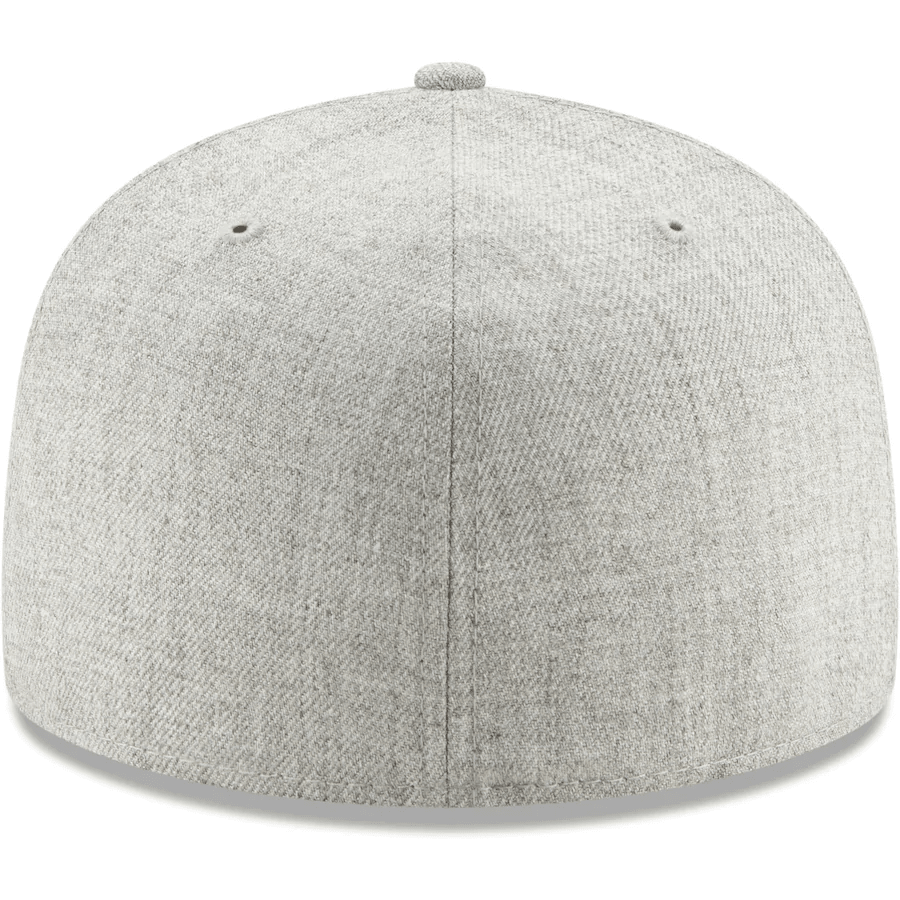New Era Blanks 59FIFTY Plain Blank Fitted Hat Grey Tonal