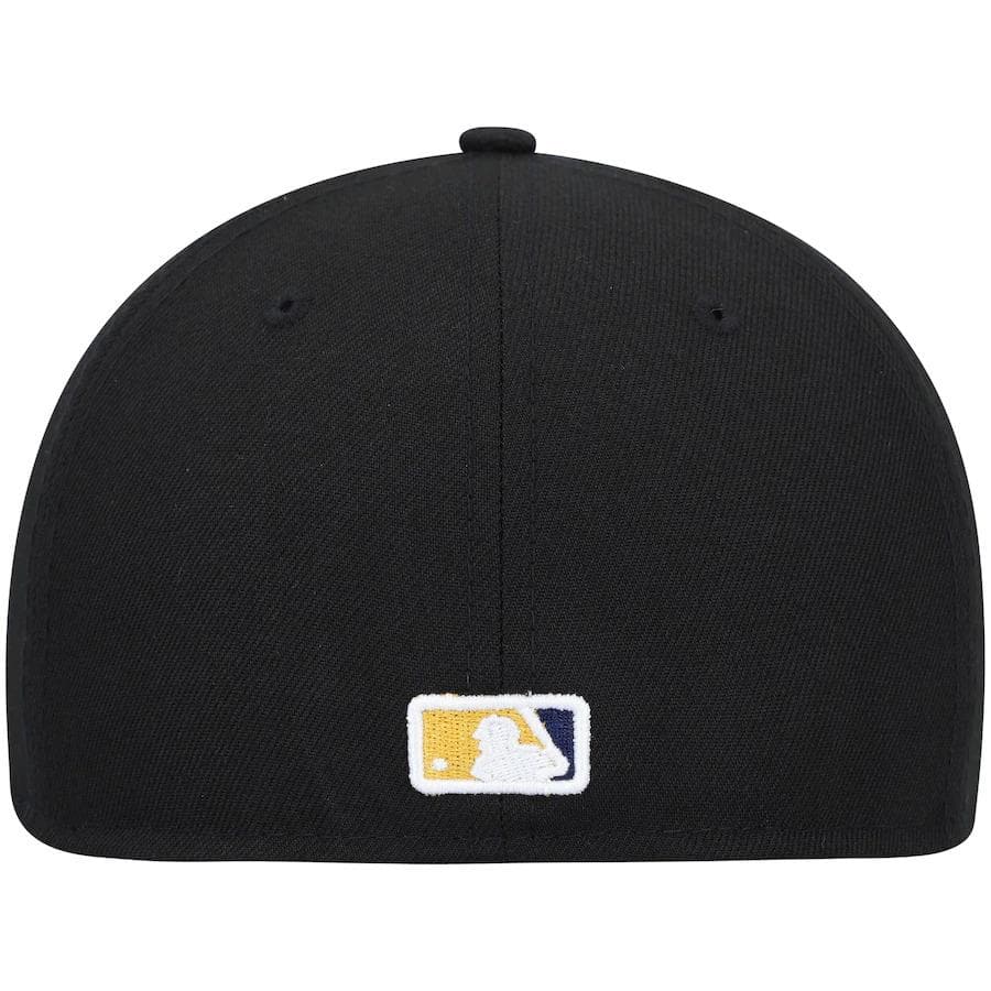 New Era Milwaukee Brewers Black Color Dupe 59FIFTY Fitted Hat