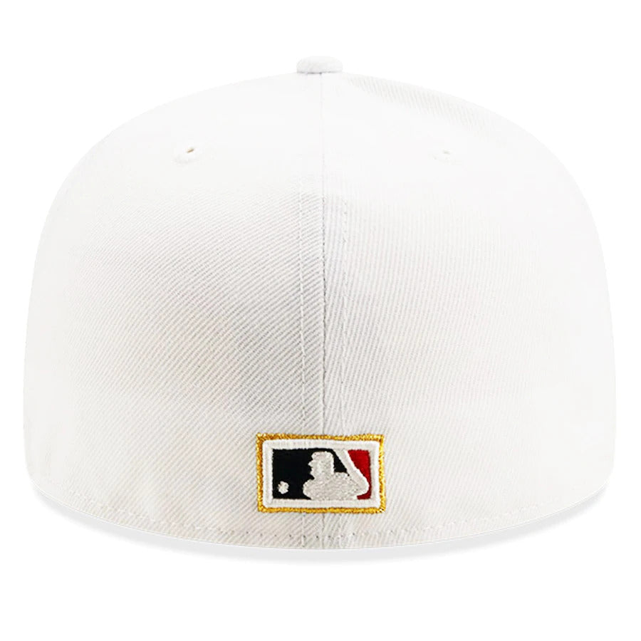 New Era White Washington Senators 1969 MLB All-Star Game Patch Undervisor 59FIFTY Fitted Hat