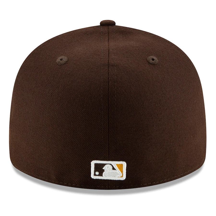 New Era San Diego Padres Brown Authentic Low Profile 59FIFTY Fitted Hat