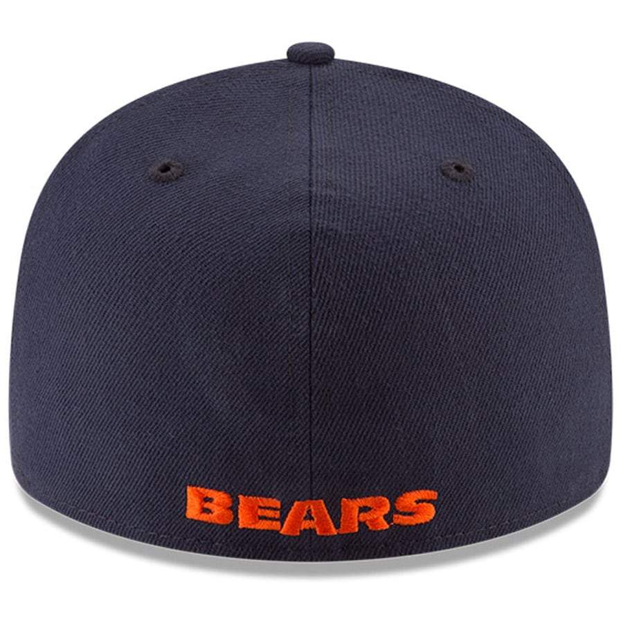 New Era Chicago Bears Navy Blue Omaha Low Profile 59FIFTY Fitted Hat