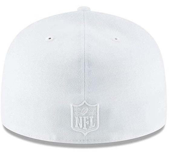 New Era Denver Broncos White on White 59FIFTY Fitted Hat