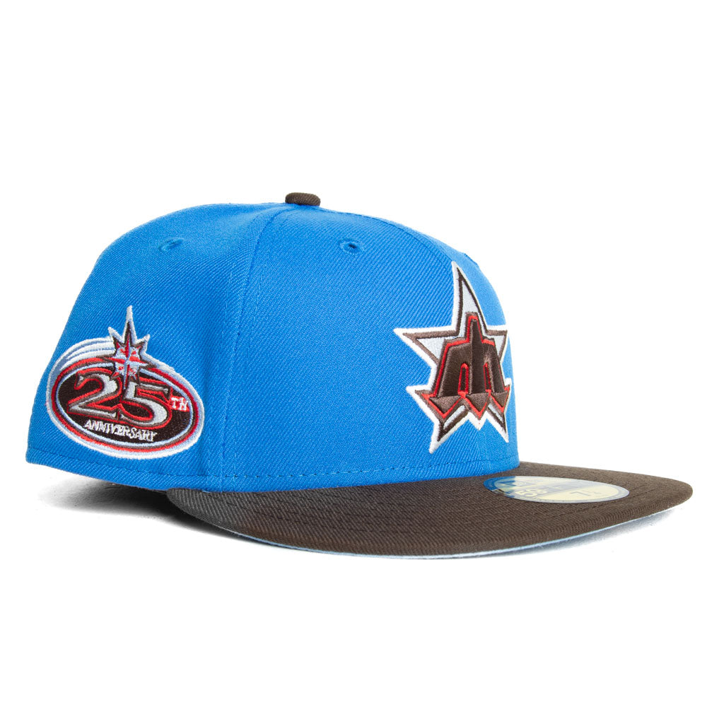 Houston Astros All Star Tan Pink UV New Era Sportsworld165 Fitted Hat 7 3/8  Pin