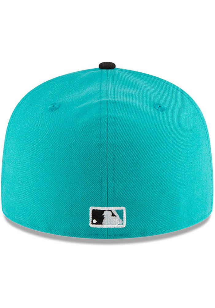 New Era Florida Marlins Teal 1997 World Series Side Patch 59FIFTY Fitted Hat