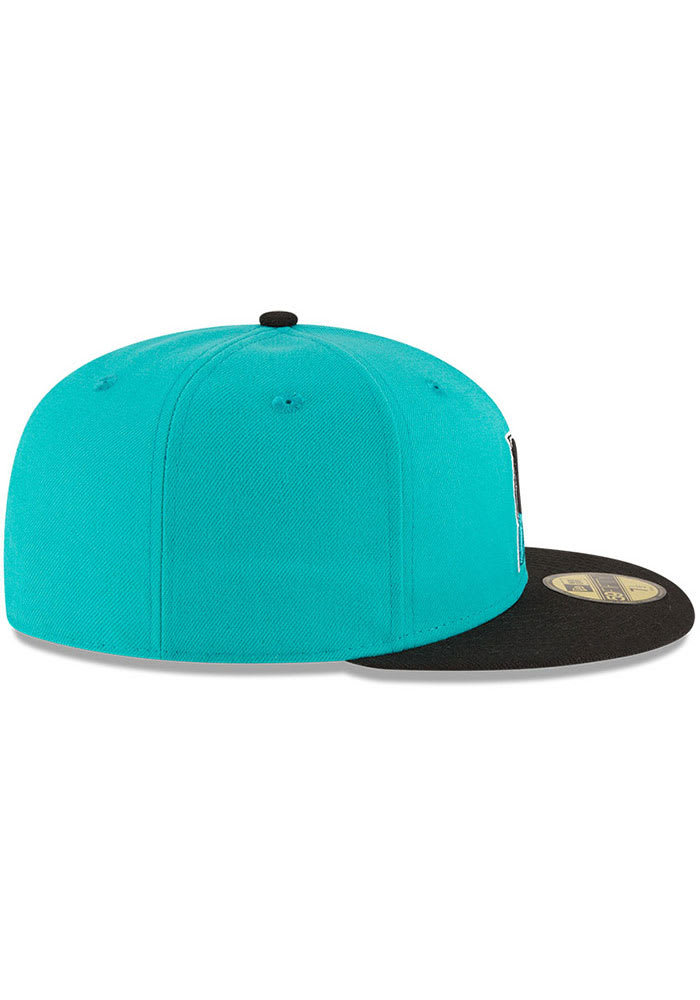 New Era Florida Marlins Teal 1997 World Series Side Patch 59FIFTY Fitted Hat