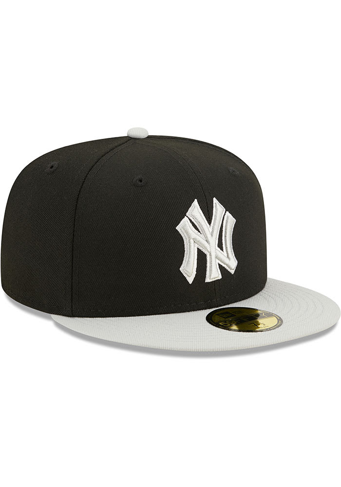 New Era New York Yankees Black/Gray Two-Tone Color Pack 59FIFTY Fitted Hat