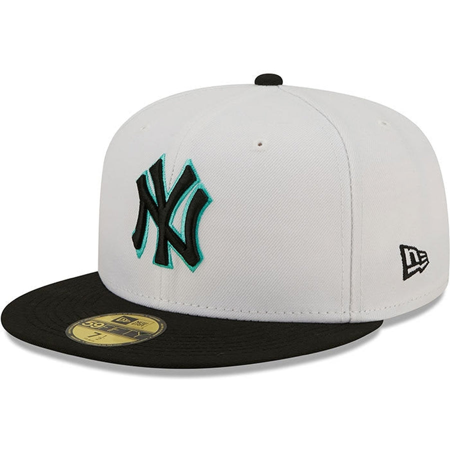 New Era New York Yankees White/Black Two-Tone Color Pack 59FIFTY Fitted Hat