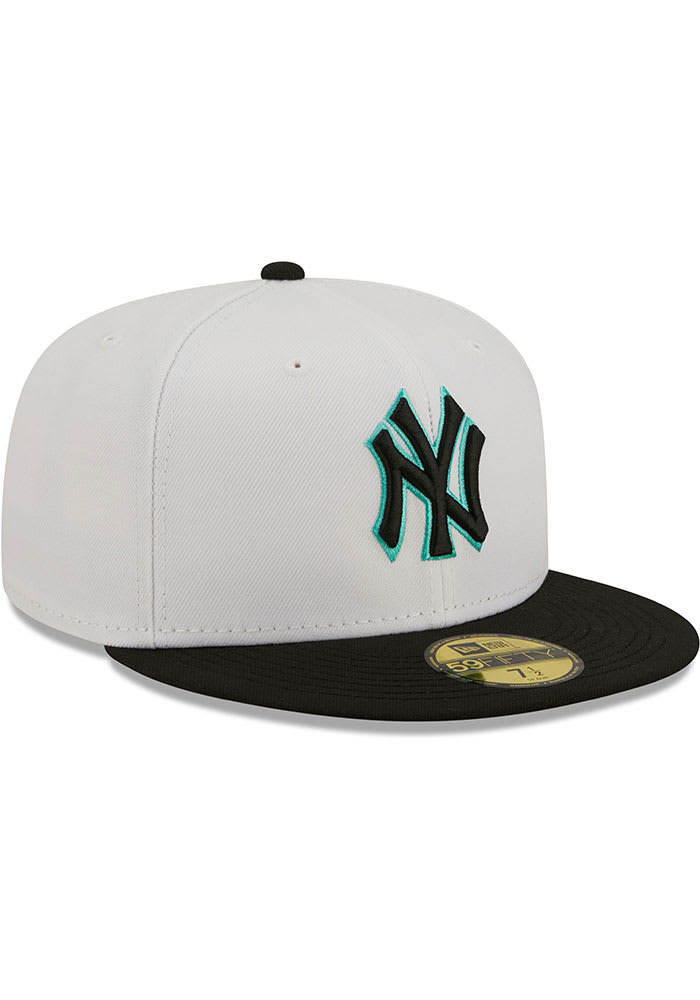 New Era New York Yankees White/Black Two-Tone Color Pack 59FIFTY Fitted Hat