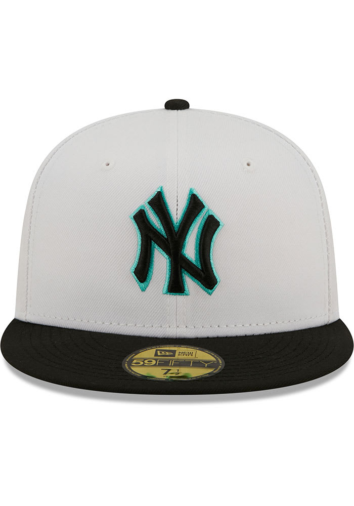 New Era New York Yankees White/Black Two-Tone Color Pack 59FIFTY Fitted Hat