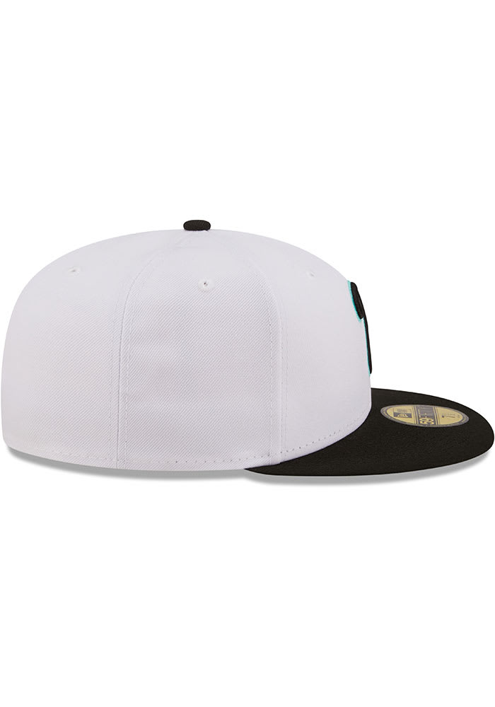 New Era Philadelphia Phillies White/Black Two-Tone Color Pack 59FIFTY Fitted Hat