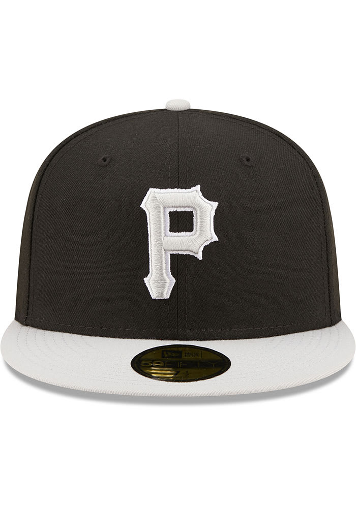 New Era Pittsburgh Pirates Black/Gray Two-Tone Color Pack 59FIFTY Fitted Hat