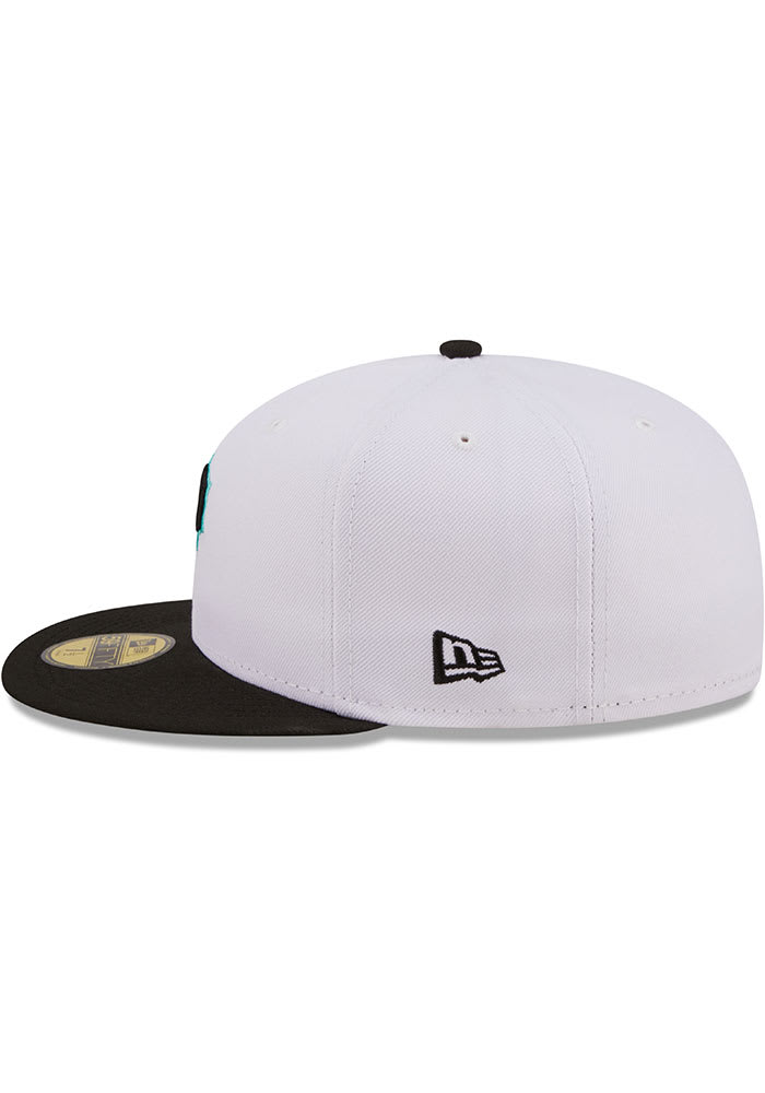 New Era Pittsburgh Pirates White/Black Two-Tone Color Pack 59FIFTY Fitted Hat