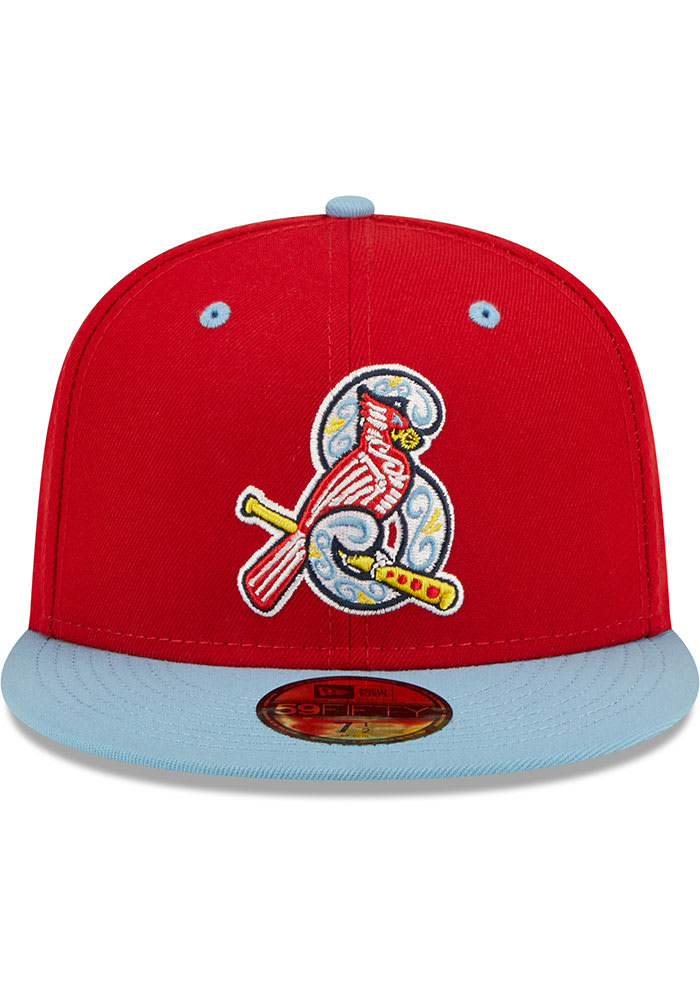 New Era Springfield Cardinals Red/Sky Blue 2022 59FIFTY Fitted Hat