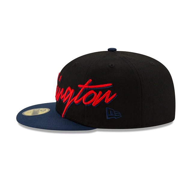 New Era Washington Wizards Cursive 59FIFTY Fitted Hat