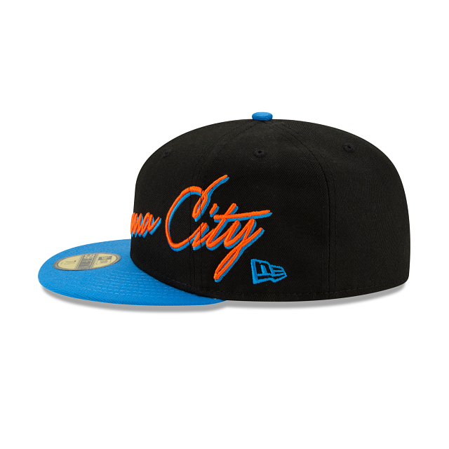 New Era Oklahoma City Thunder Cursive 59FIFTY Fitted Hat